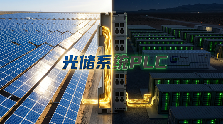 一片乌云飘过，，，百万级光储电站若何做到不跳闸？？国产PLC在幕后疯狂输出